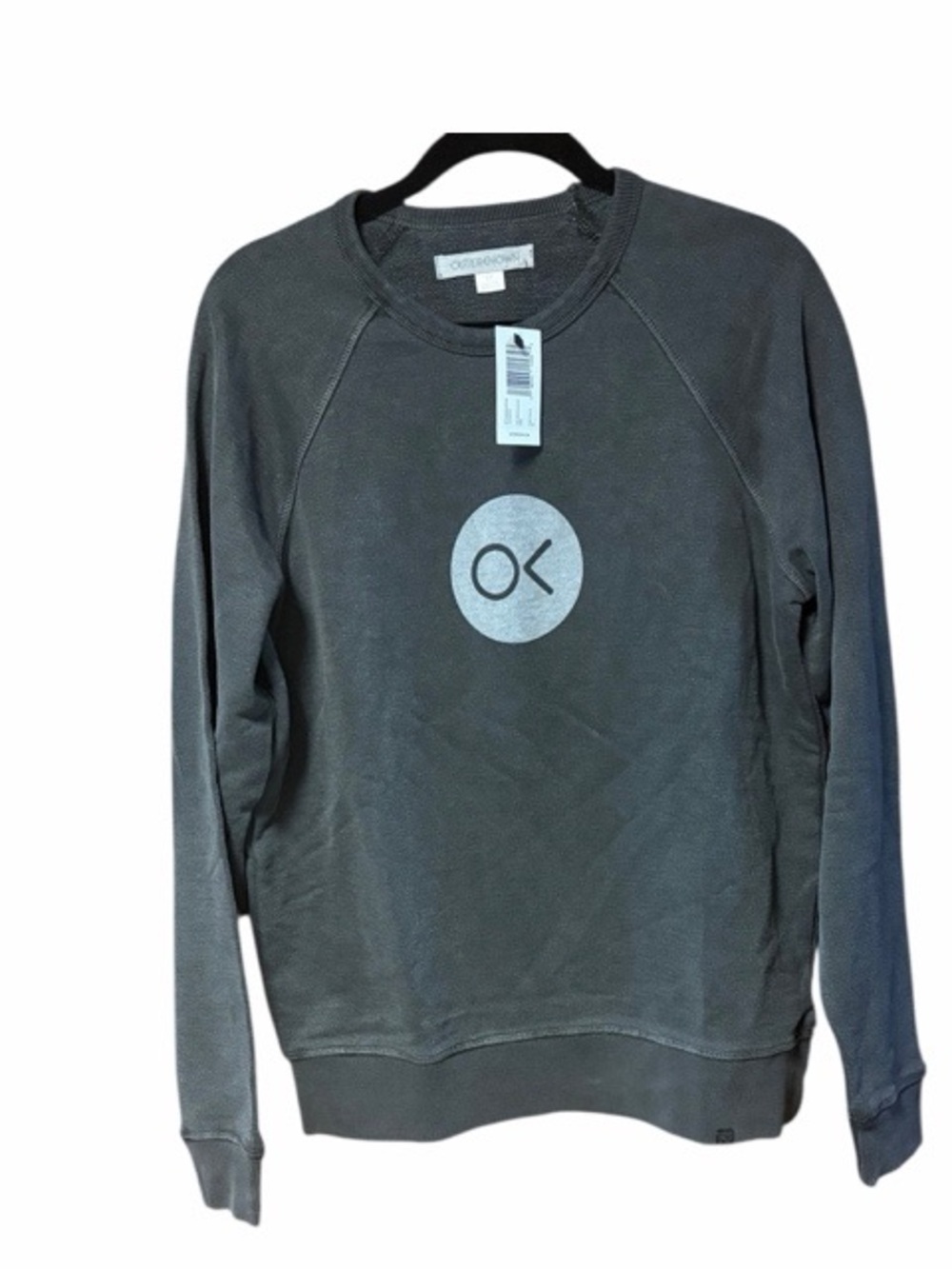 Outerknown OK Dot Crewneck Sweatshirt NWT